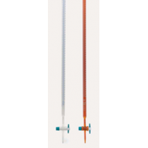 Burette trắng, nâu khóa nhựa